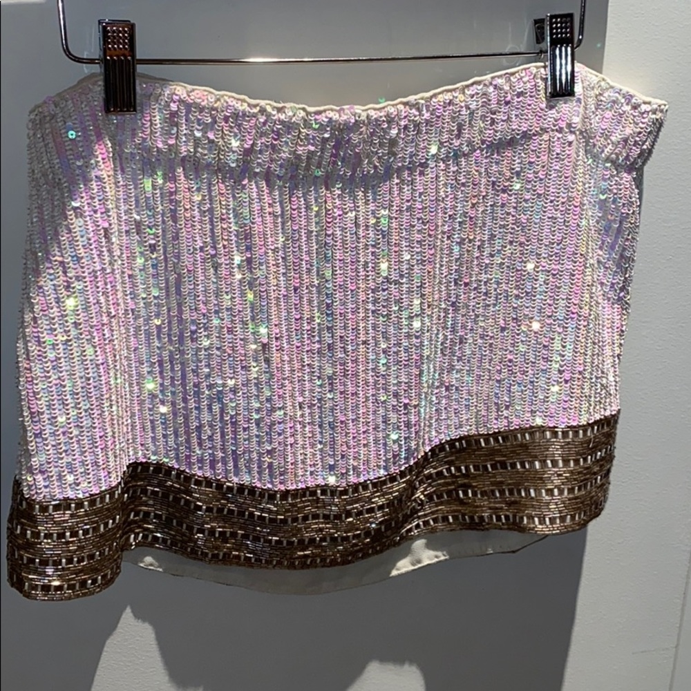 SPARKLY ✨ mini skirt